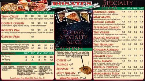 Rosati's Menu Board Demo - YouTube