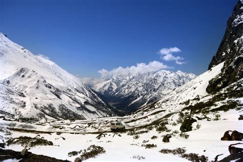 Snow Covered Himalayas Wallpaper Stock Photo - Image of rocks, sikkim ...