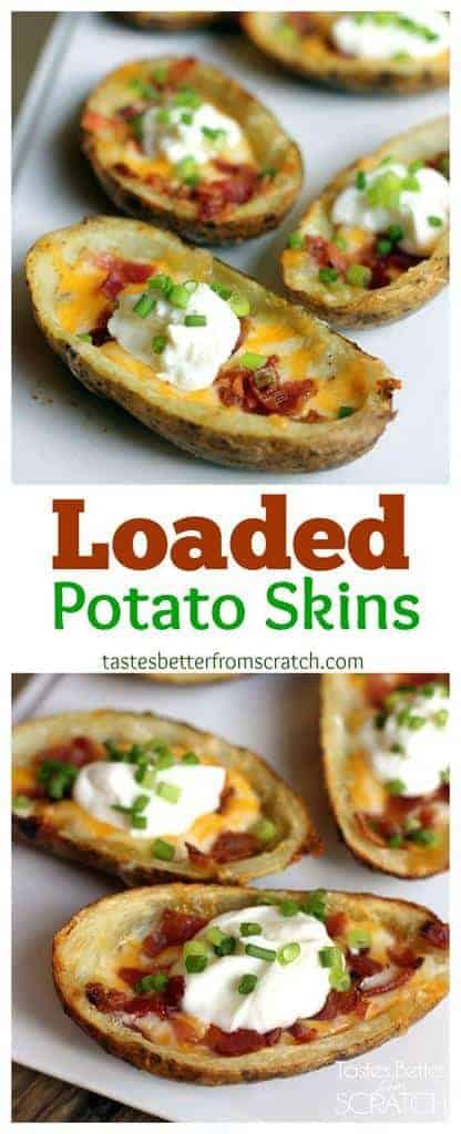 Loaded Potato Skins Recipe - Tastes Better From Scratch