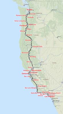 Amtrak Coast Starlight Route Map | SexiezPix Web Porn