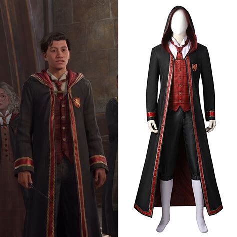 Hogwarts Legacy Gryffindor Uniform Costume Cosplay Suit Handmade ...