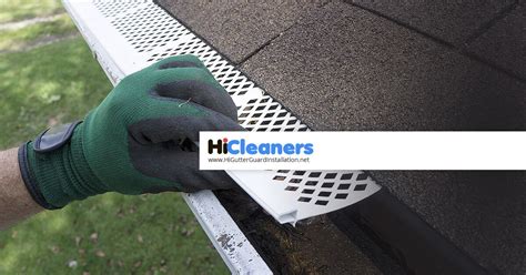 Installing Gutter Guards - HiGutterGuardInstallation