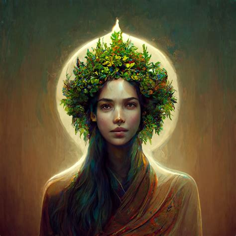 ArtStation - Goddess of Nature