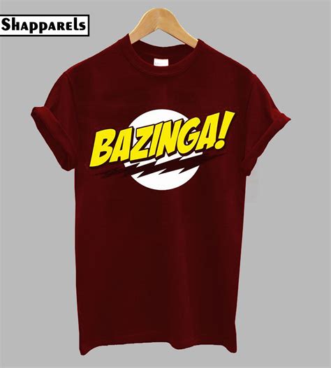 Bazinga Popular Tv Show T Shirt | Kitilan