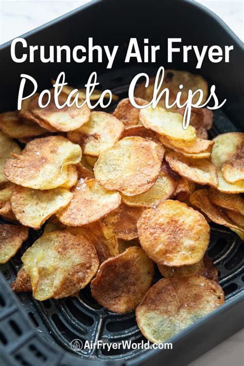 Air Fryer Potato Chips Recipe CRUNCHY, EASY | Air Fryer World