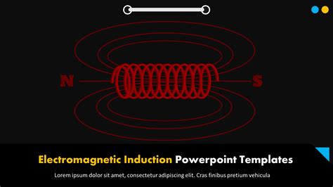 Free Electromagnetic Induction PowerPoint Template : MyFreeSlides