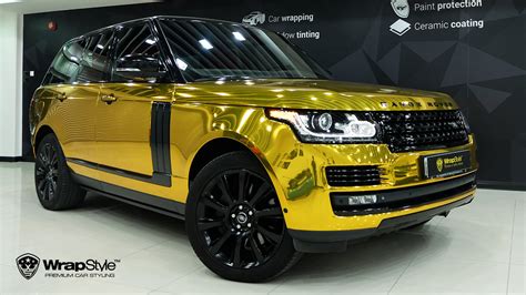 Range Rover Sport - Gold Chrome | Wrapstyle