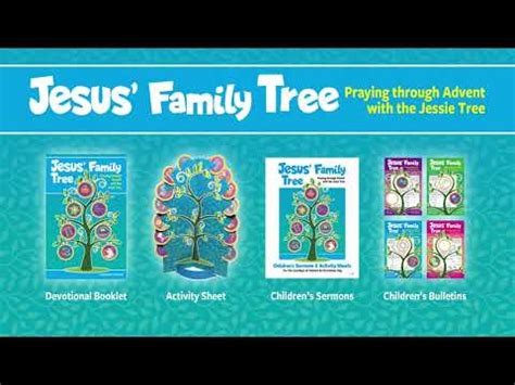 Jesus' Family Tree Kids Activity Sheet - YouTube