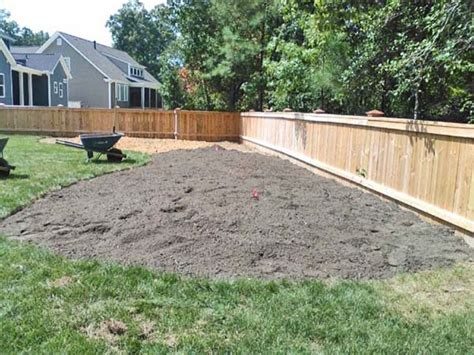 Creating a berm as an interesting feature of your landscaping project