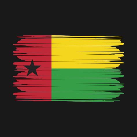 Guinea Bissau Flag Vector 20446468 Vector Art at Vecteezy