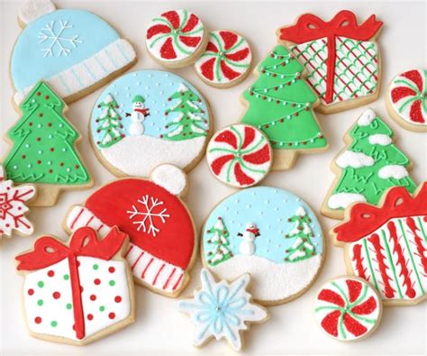 Decorated Christmas Cookies