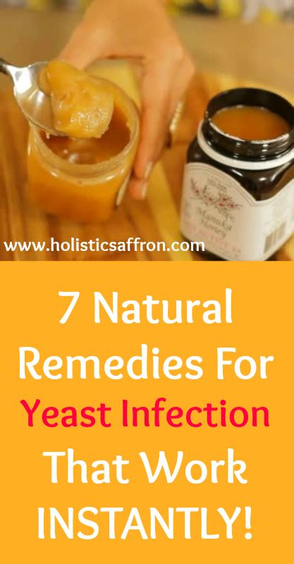 7 Natural Home Remedies For Yeast Infection That Work INSTANTLY ...