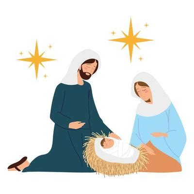 Nativity Scene Vector Art, Icons, and Graphics for Free Download