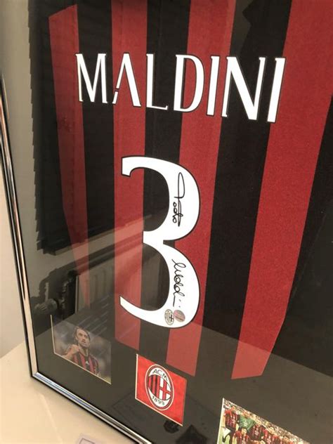 AC Milan - Italian Football League - Paolo Maldini - Jersey - Catawiki