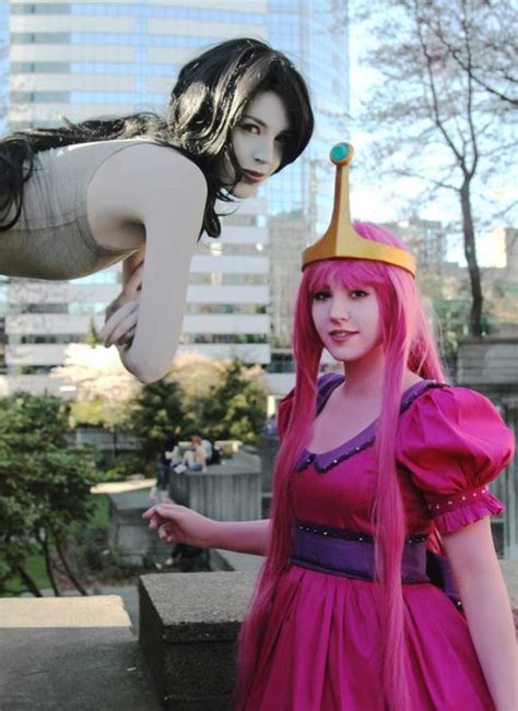 Marceline and Princess Bubblegum | Queens of Cosplay | Pinterest ...