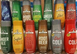 SODASTREAM CONCENTRATED FLAVORED SODA MIX SYRUP ~ MANY FLAVOR CHOICES ...