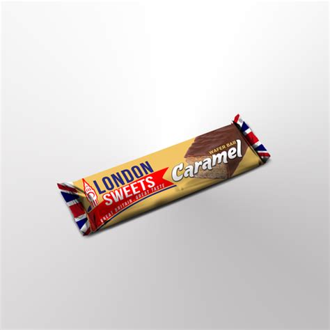 Caramel Wafer bar design. | Product packaging contest