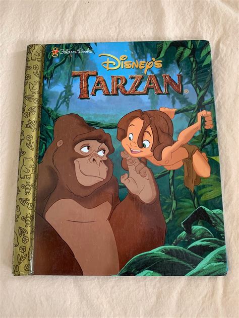 Vintage Golden Books Disney's Tarzan First Edition - Etsy