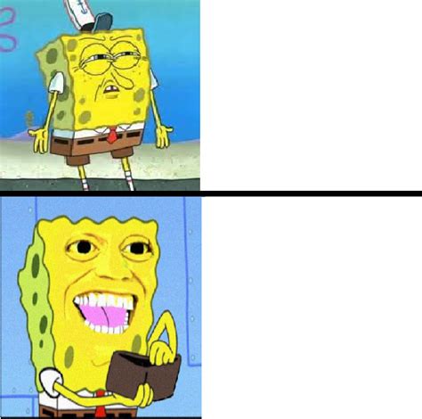 Investing SpongeBob Blank Template - Imgflip