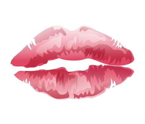 kissing lips icon vector | Kissing lips, Lips cartoon, Lips sketch