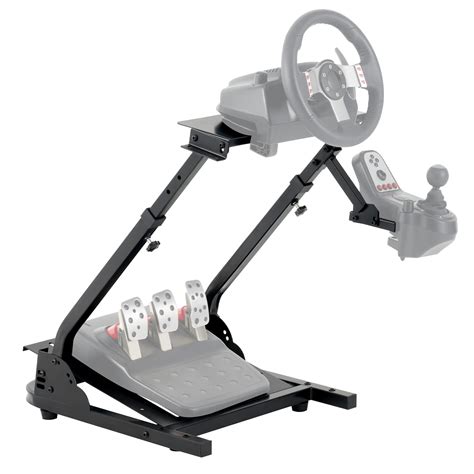 Buy CO-Z Foldable Racing Steering Wheel Stand Plus Gearshift for ...