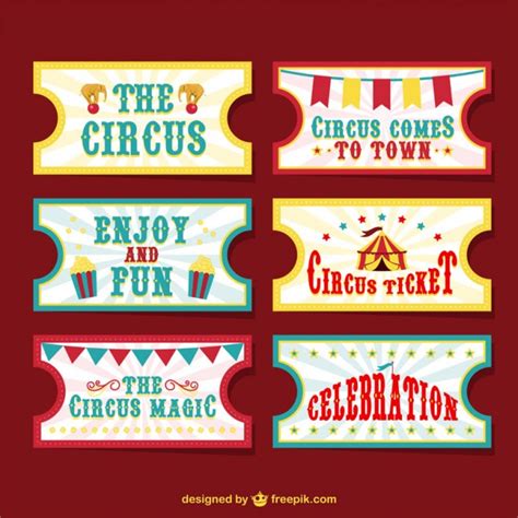 Carnival Ticket Vector at Vectorified.com | Collection of Carnival ...