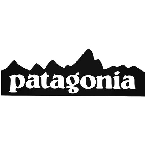 Patagonia Mountain Logo Vinyl Decal Sticker | Brand stickers, Computer ...