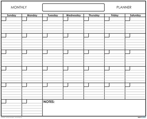 Printable Calendar With Lines | Calendar Printables Free Templates