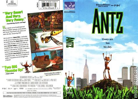 Antz VHS 1999 (Version 1) | Vhs and DVD Credits Wiki | Fandom