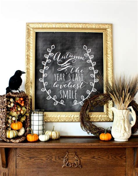 17 Free Fall & Autumn Printable Decor – Tip Junkie