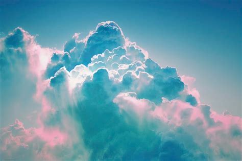 Premium Photo | Blue sky and clouds background