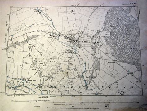 Historic Ordnance Survey Maps of Bere Regis