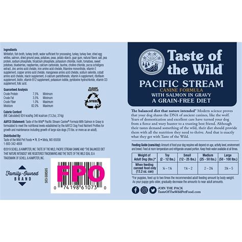 Taste Of The Wild Pacific Stream Adult | Salmón Ahumado | Premium Pet Care