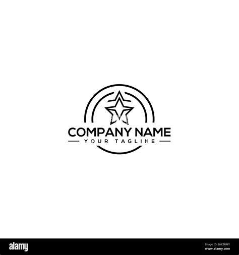 Minimalist simple design COMPANY NAME logo design Stock Vector Image ...