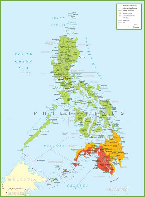 Printable Map Of The Philippines - Printable Templates