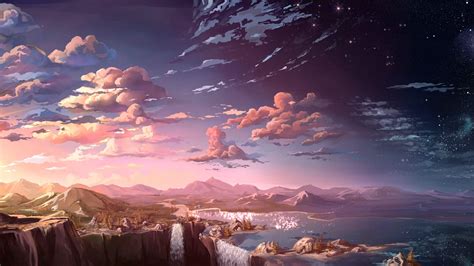 4k Scenery Sunset Anime Wallpapers - Wallpaper Cave