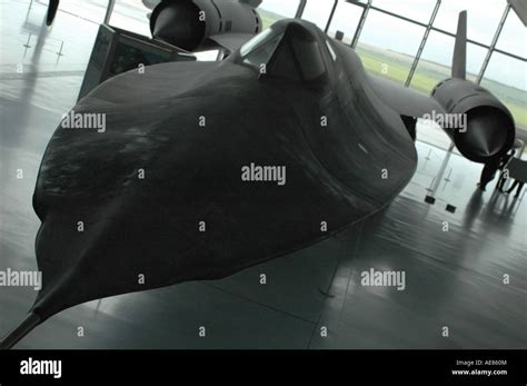 Lockheed SR-71 Blackbird in an air museum Stock Photo - Alamy