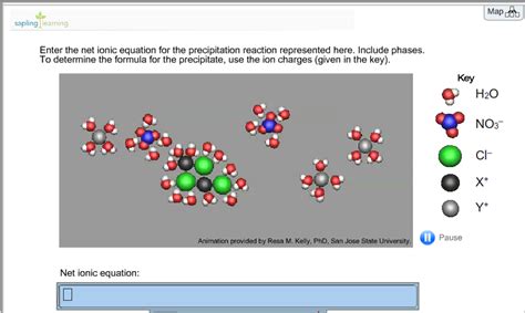 Enter The Net Ionic Equation For The Precipitation ... | Chegg.com