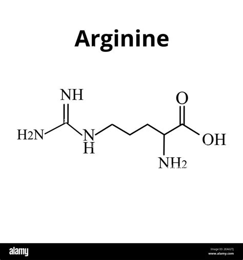 Amino acid l arginine Black and White Stock Photos & Images - Alamy