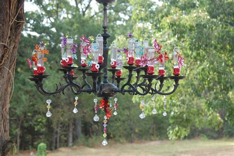 Diy hummingbird feeder from chandelier - metfrosd