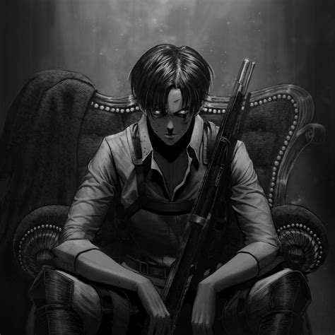 700x700 Levi Ackerman HD Attack On Titan Art 700x700 Resolution ...