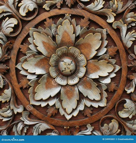 Wood Carving Patterns Stock Image - Image: 24993001