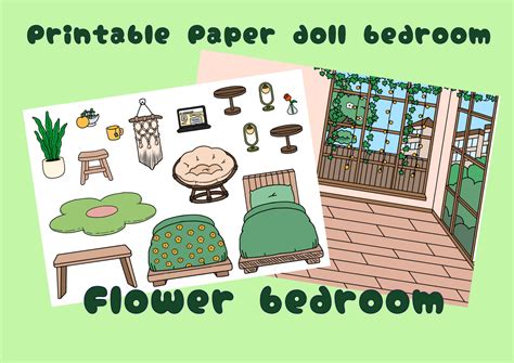 Furniture Toca Boca Paper Doll House - Image to u