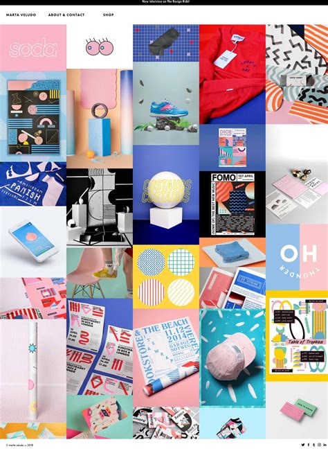 5 Brilliant Graphic Design Online Portfolio Examples to Inspire You