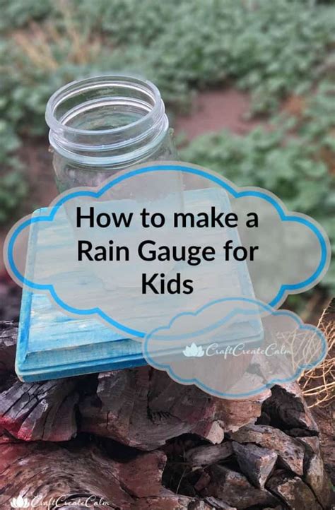 How To Make A Rain Gauge For Kids