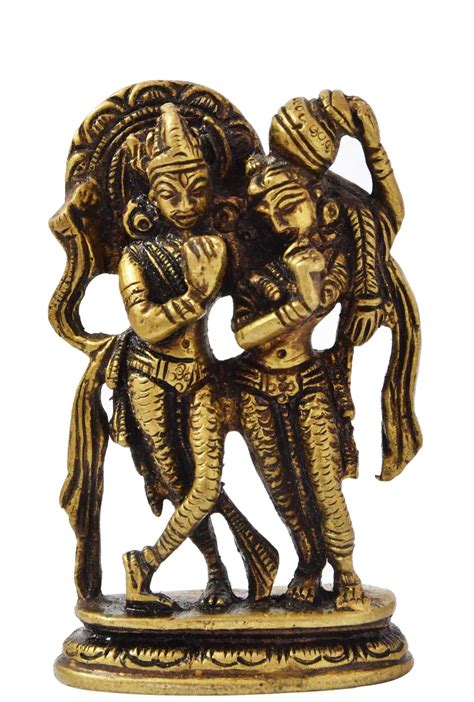 Radha Krishna (Small Statue) | Exotic India Art