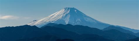 Mt. Fuji in the Winter (Taken from Mt. Jinba) | Fuji, Winter, Landmarks