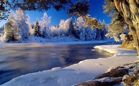 Beautiful Winter Scenery Wallpapers - Wallpaper Cave