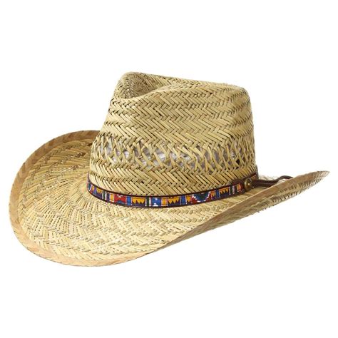 Sombrero de Paja Wild West - Sombreros - sombreroshop.es