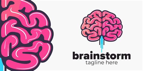 Premium Vector | Brainwave brilliance vector logo templates igniting ...